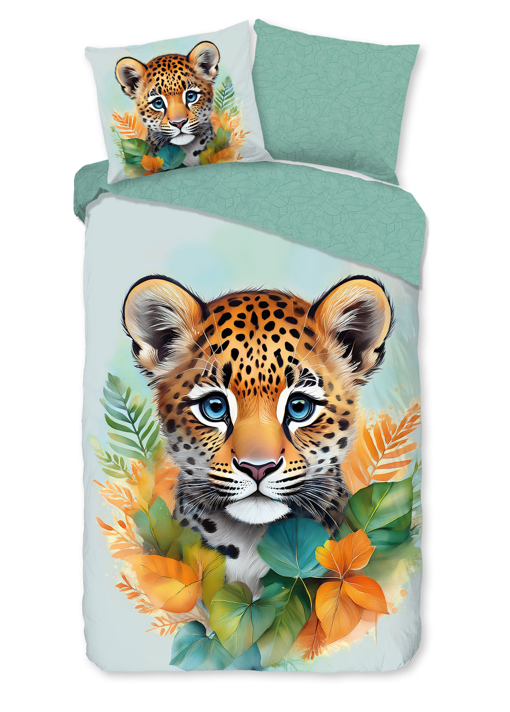 Good Morning kinderdekbedovertrek Lodewijk - katoen - eenpersoons - 140x220 + 60x70 cm