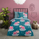 Good Morning kinderdekbedovertrek Princess - katoen - eenpersoons (140x220 + 60x70 cm)