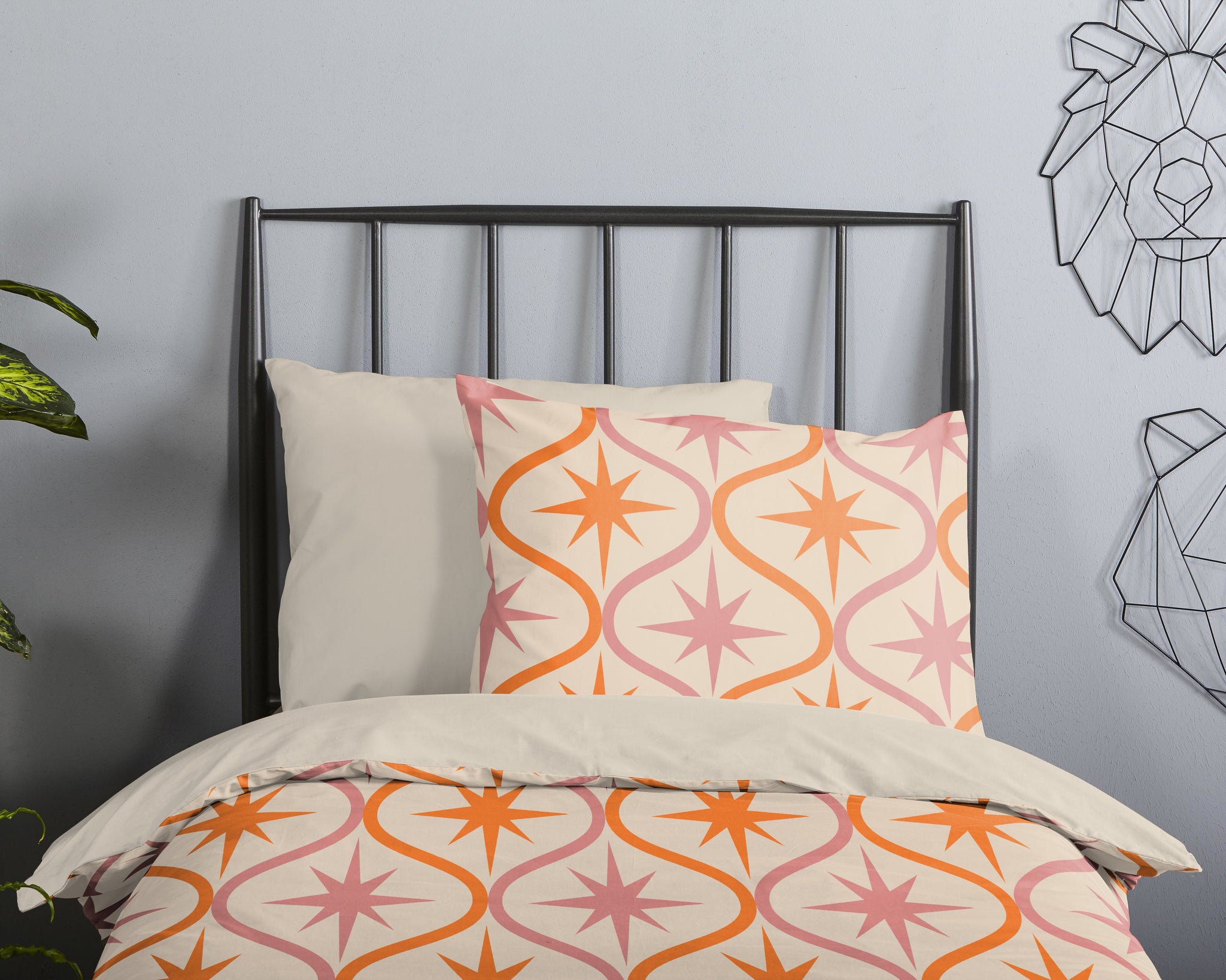 Good Morning ledikant dekbedovertrek Eleanor - katoen - 100x135 + 40x60 cm