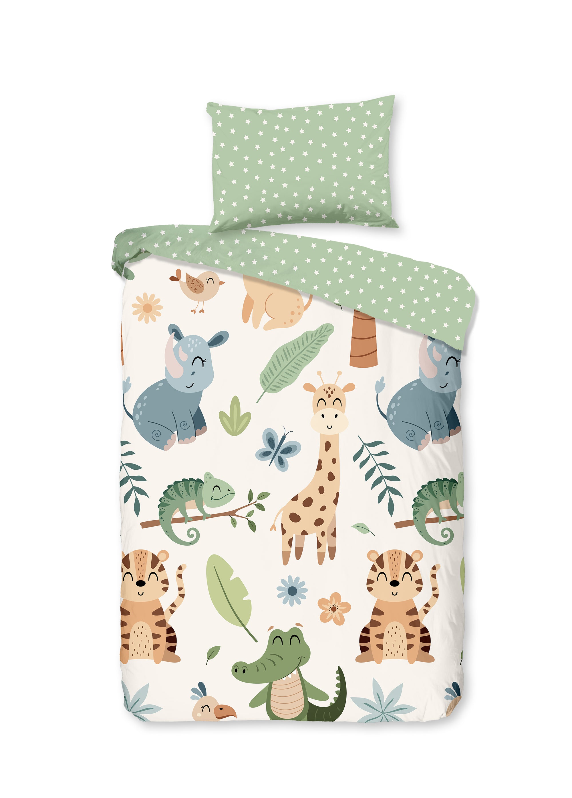 Good Morning ledikant dekbedovertrek Sabah - katoen - 100x135 + 40x60 cm