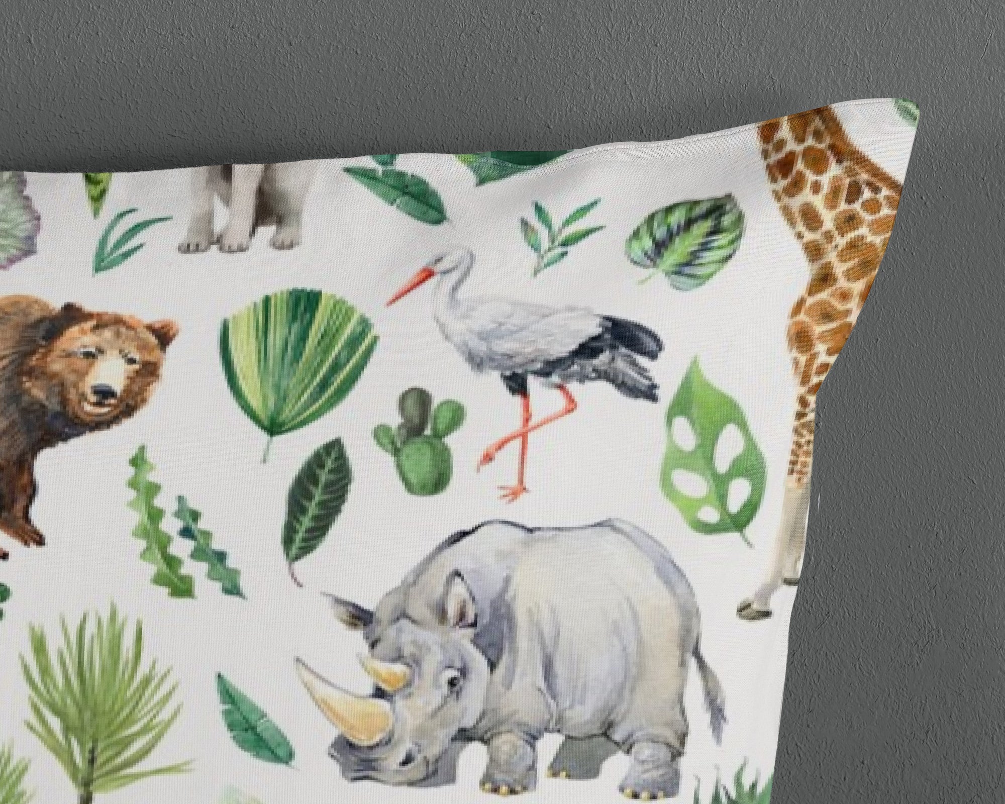 Good Morning peuterbed dekbedovertrek Samba jungle - Katoen - 120x150 + 60x70 cm