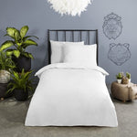 Good Morning peuterdekbedovertrek Uni - wit - katoen - peuter (120x150 + 60x70 cm)