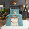 Good Morning dekbedovertrek Borax - flanel - eenpersoons (140x220 + 60x70 cm)