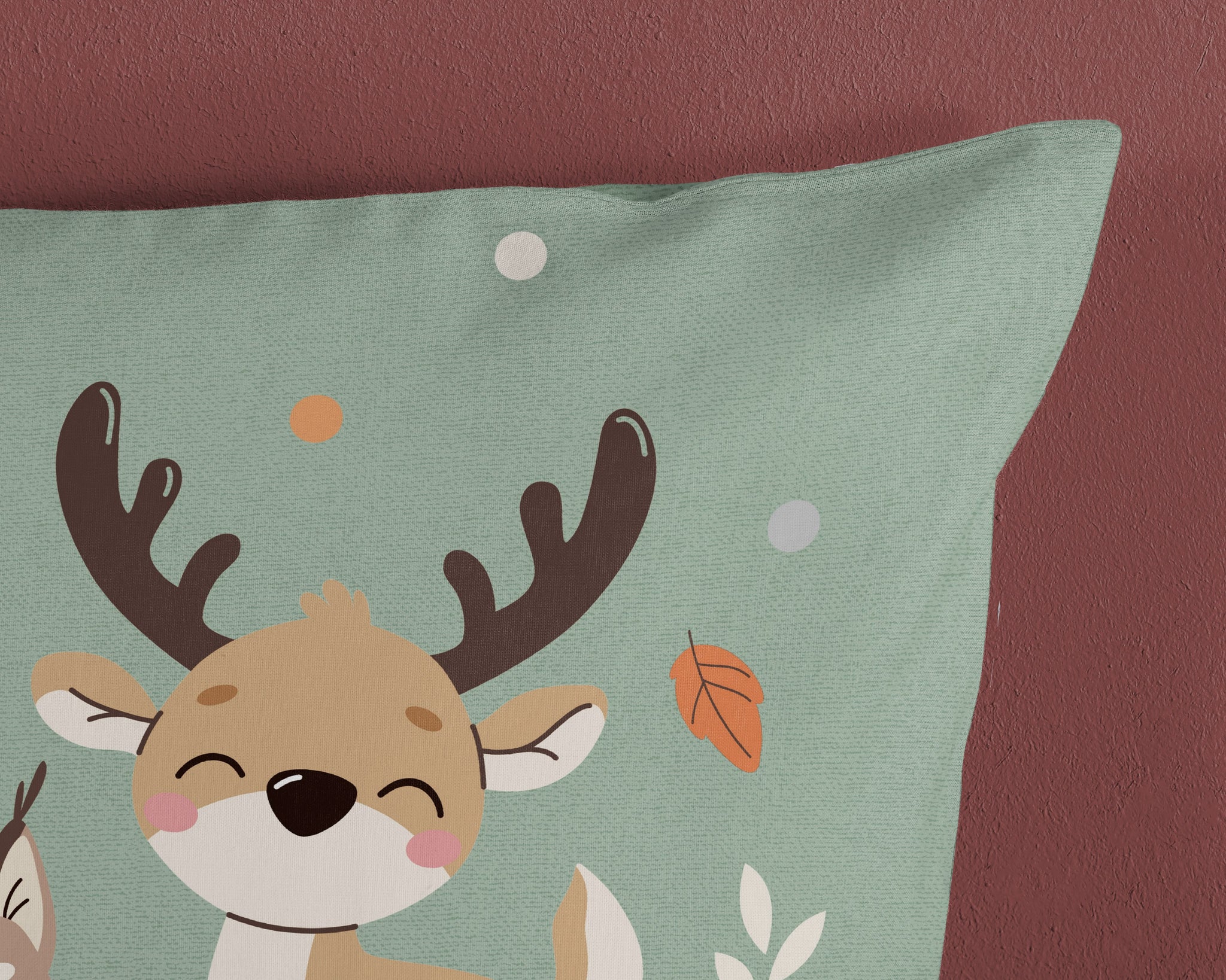 Good morning dekbedovertrek Ville - katoen - eenpersoons (140x220 + 60x70 cm)