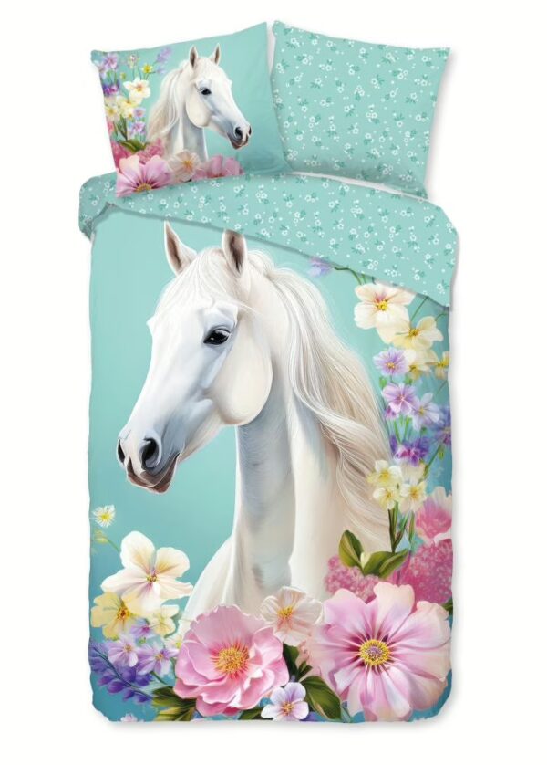 Good morning kinderdekbedovertrek Binky - katoen - eenpersoons (140x220 + 60x70 cm)