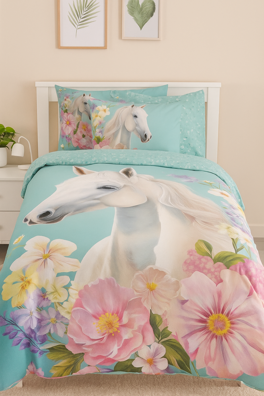 Good morning kinderdekbedovertrek Binky - katoen - eenpersoons (140x220 + 60x70 cm)