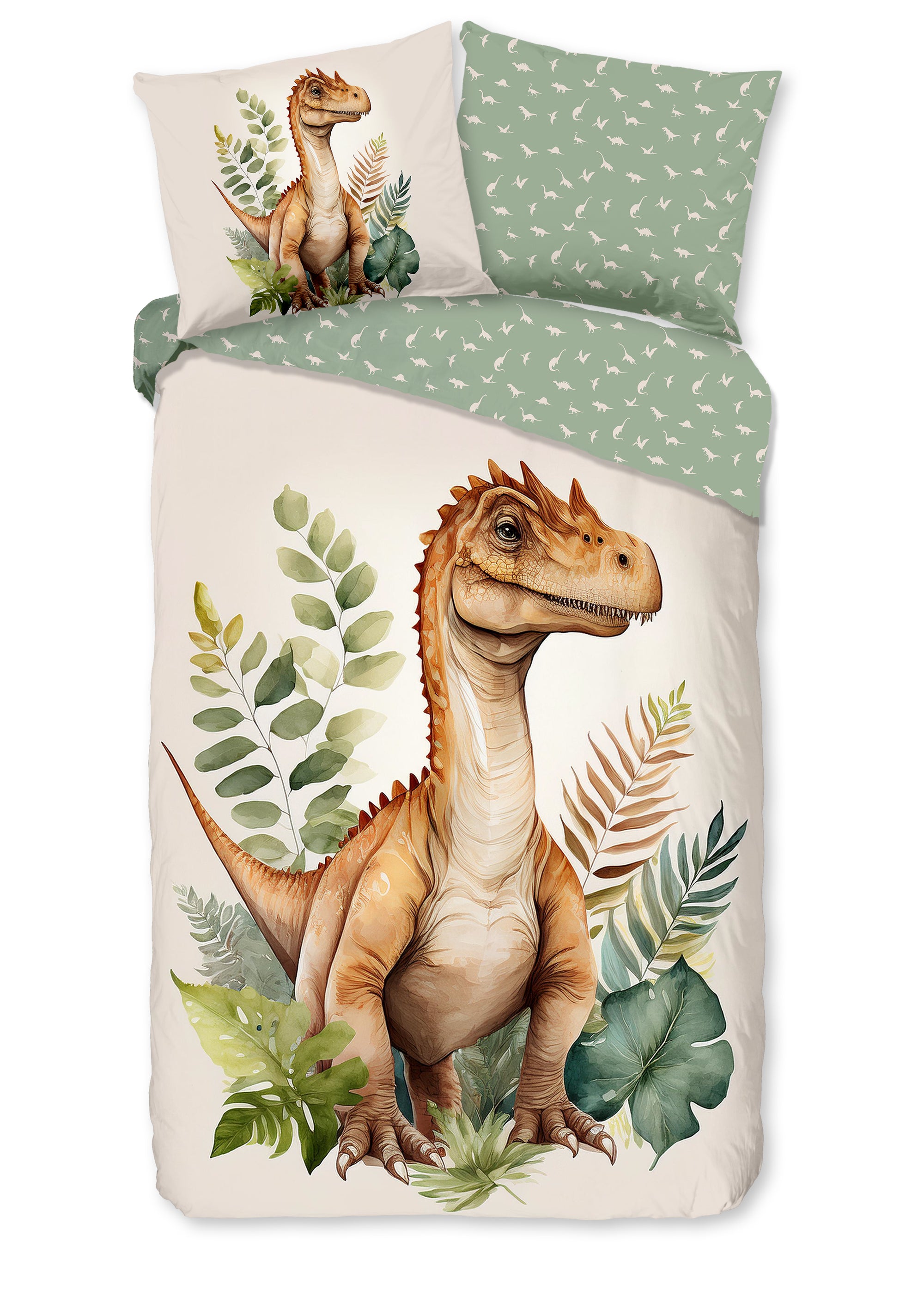Good morning kinderdekbedovertrek Gregor - katoen - eenpersoons (140x220 + 60x70 cm)