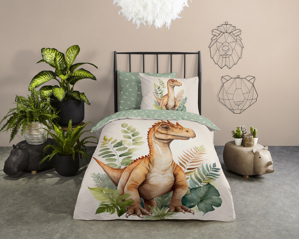 Good morning dekbedovertrek Gregor - katoen - eenpersoons