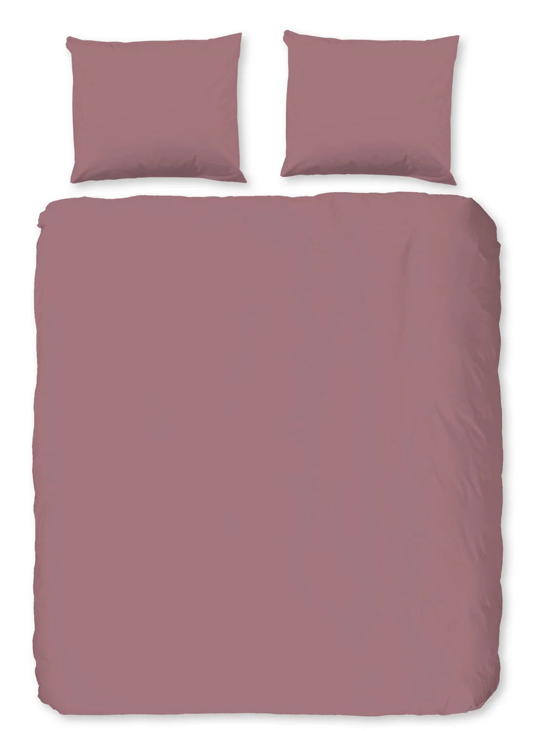 HIP dekbedovertrek uni - Katoensatijn - Roze