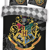 Harry Potter Dekbedovertrek Hogwarts wapen - microvezel - eenpersoons (140x200 cm + 63x63 cm)