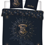 Harry Potter dekbedovertrek Hogwarts - polykatoen - lits-jumeaux (240x200 cm + 2st. 65x65 cm)