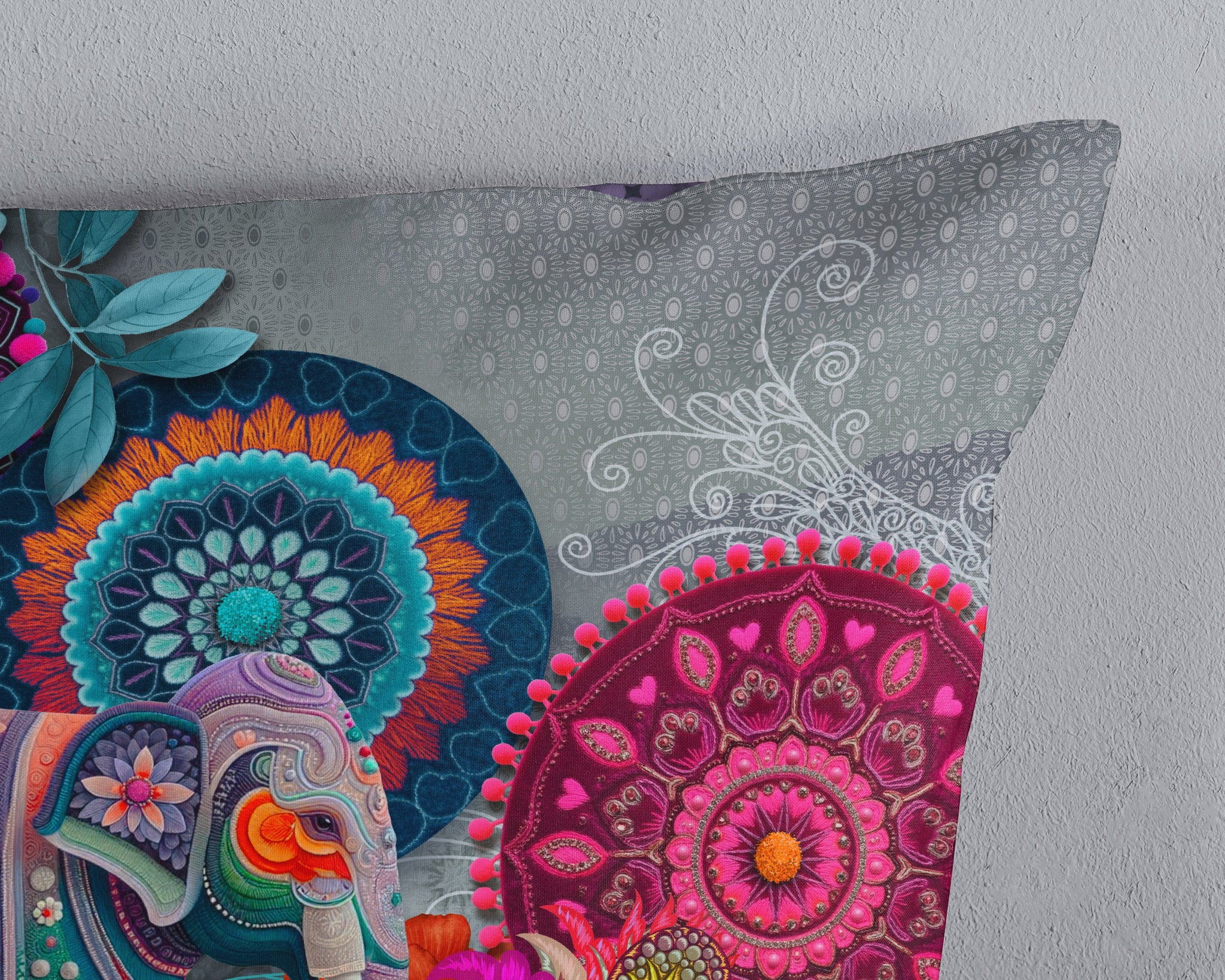 HiP dekbedovertrek Abhay - katoensatijn