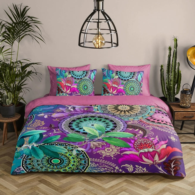 HiP dekbedovertrek Axelle - katoensatijn