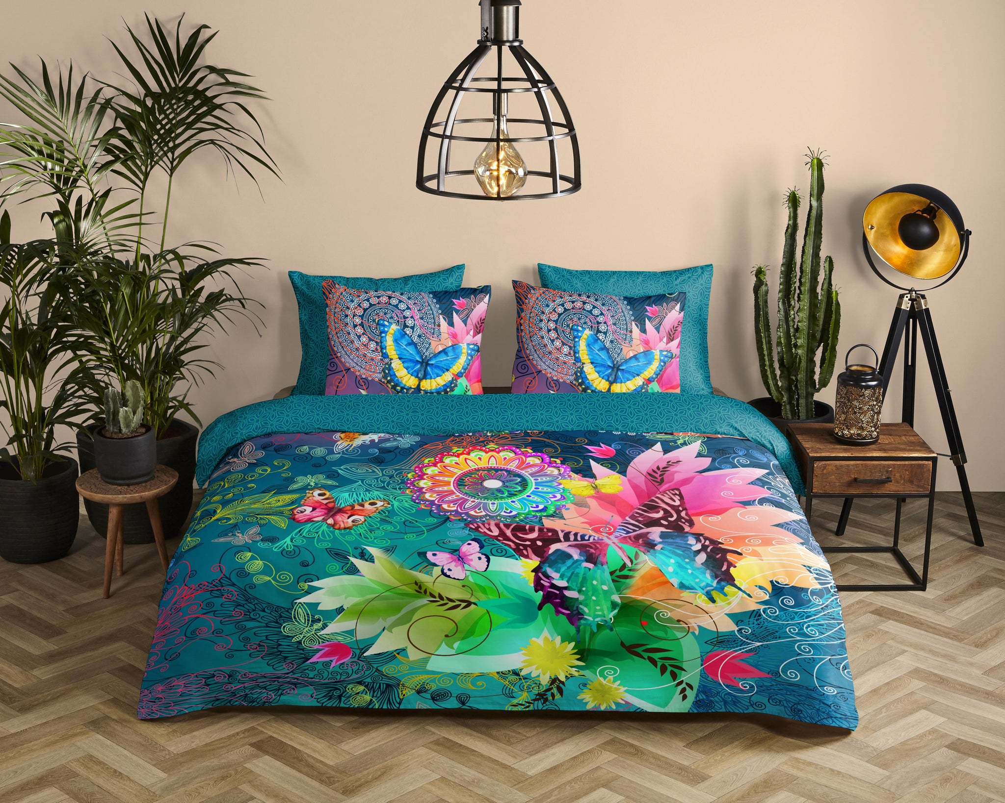 HiP dekbedovertrek Parada - Katoensatijn