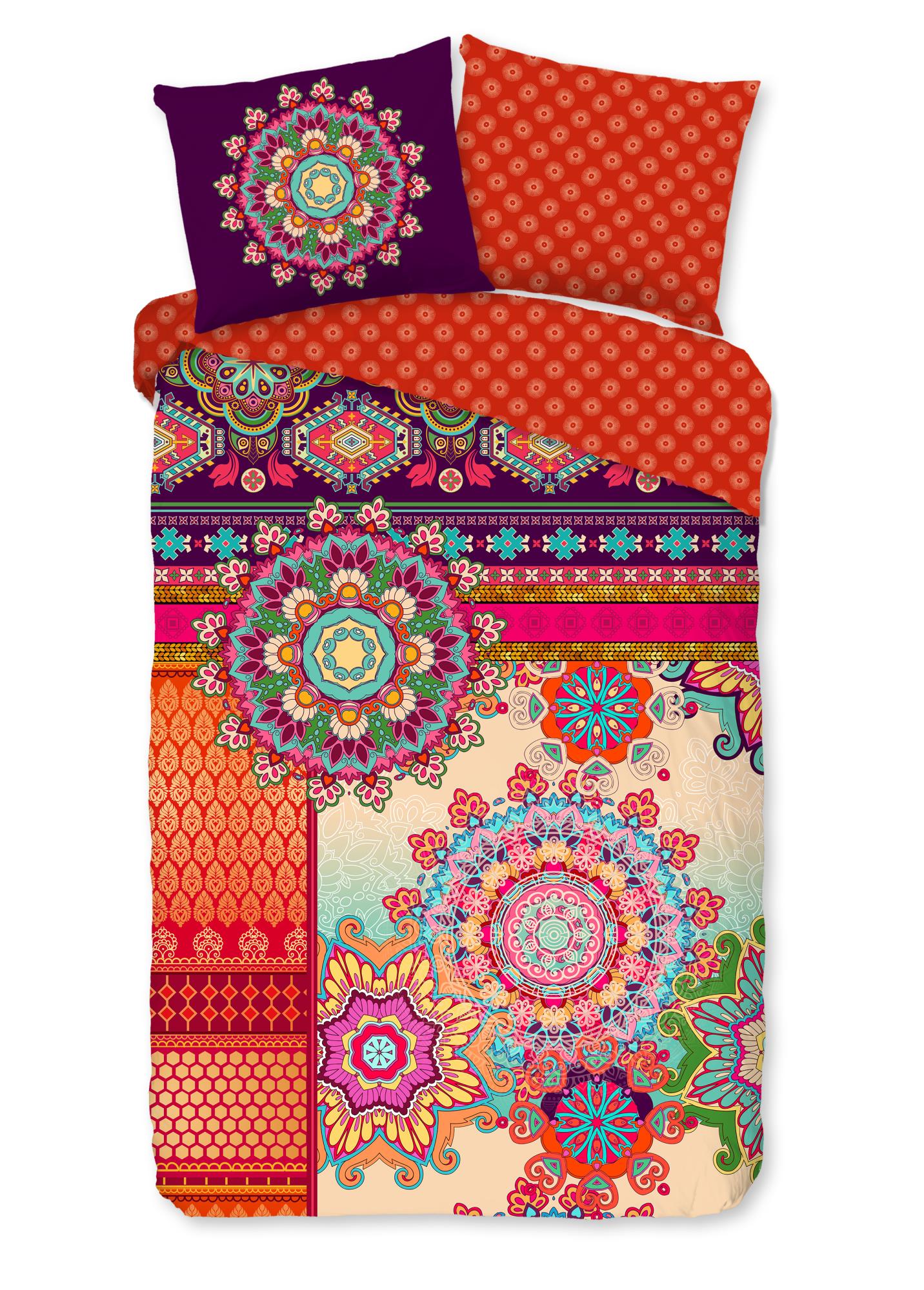 HiP dekbedovertrek Sherhia - Katoensatijn