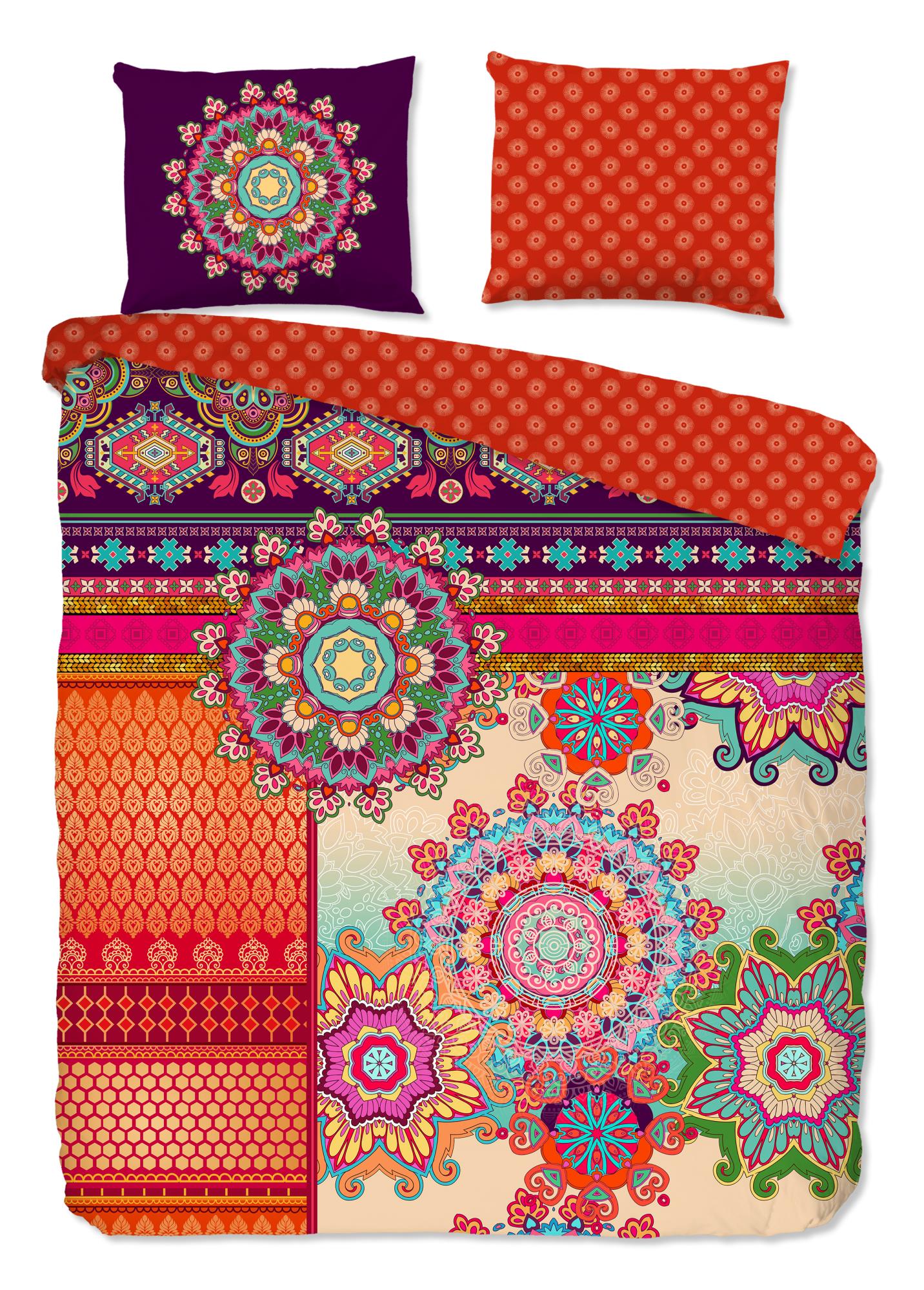 HiP dekbedovertrek Sherhia - Katoensatijn