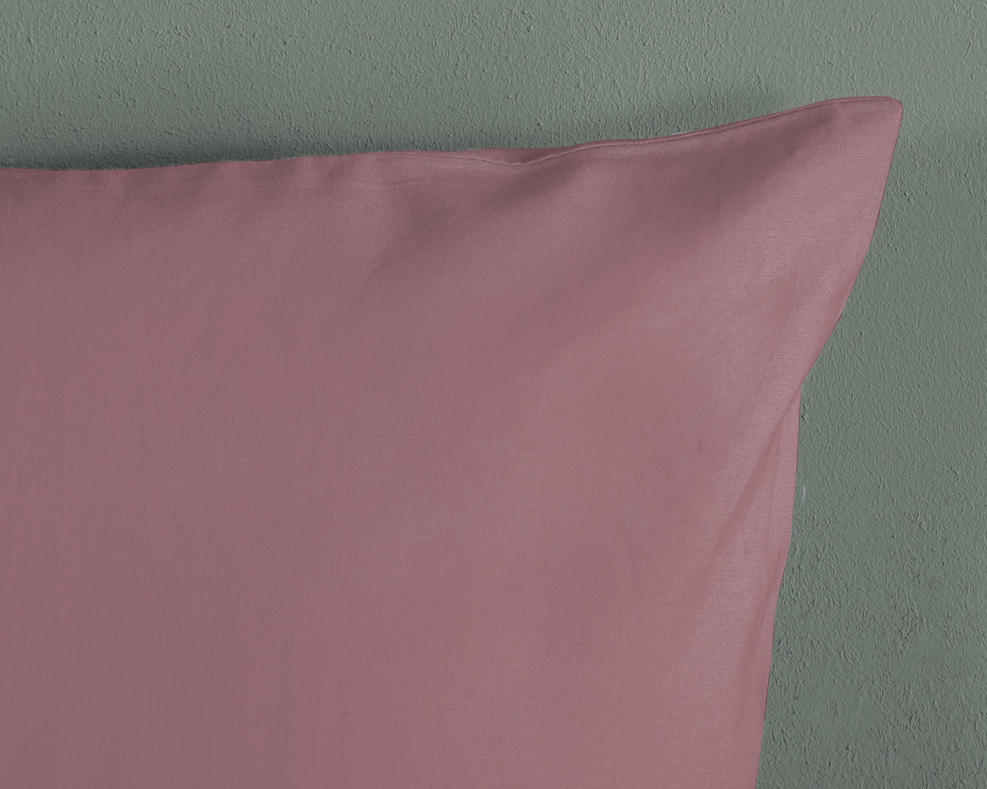 HiP dekbedovertrek Uni - Oudroze - Katoen Satijn