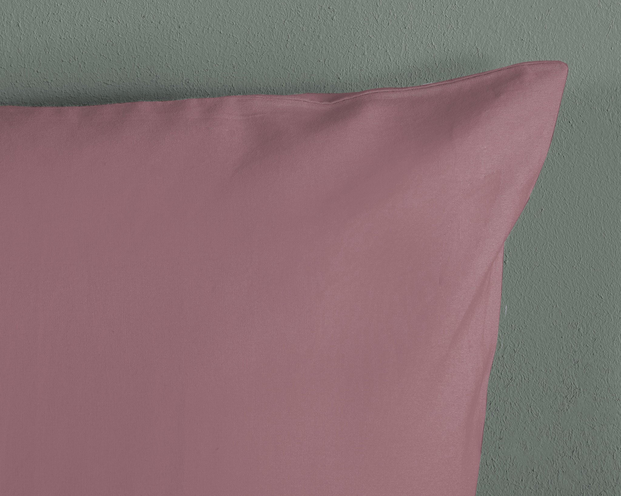 HiP dekbedovertrek Uni - Oudroze - Katoen Satijn