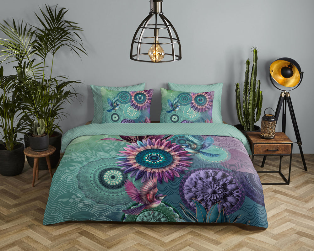 HiP dekbedovertrek Vespera - katoensatijn