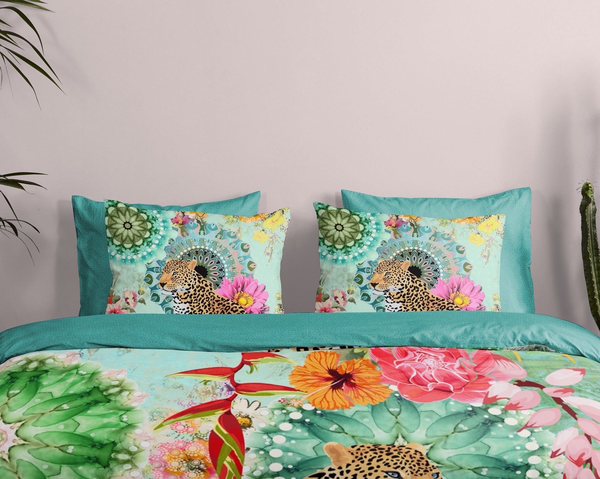 HiP dekbedovertrek Ximena - Katoensatijn