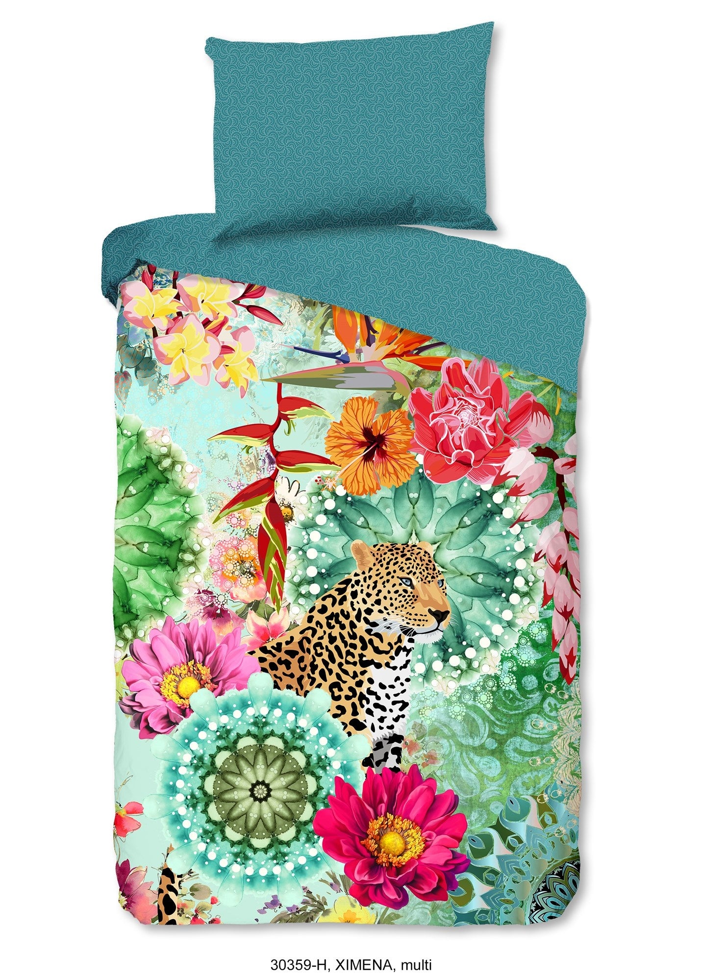 HiP dekbedovertrek Ximena - Katoensatijn