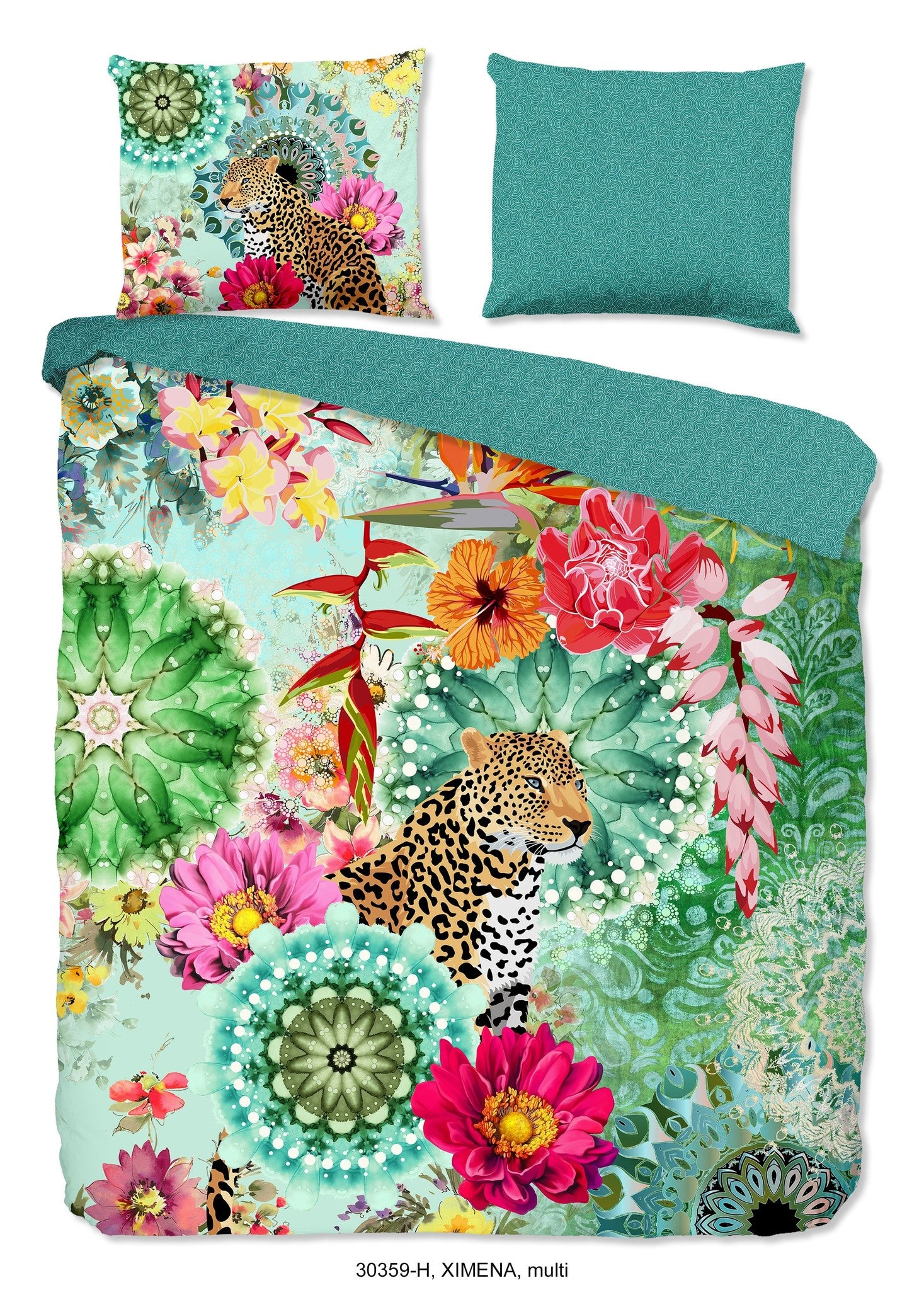 HiP dekbedovertrek Ximena - Katoensatijn