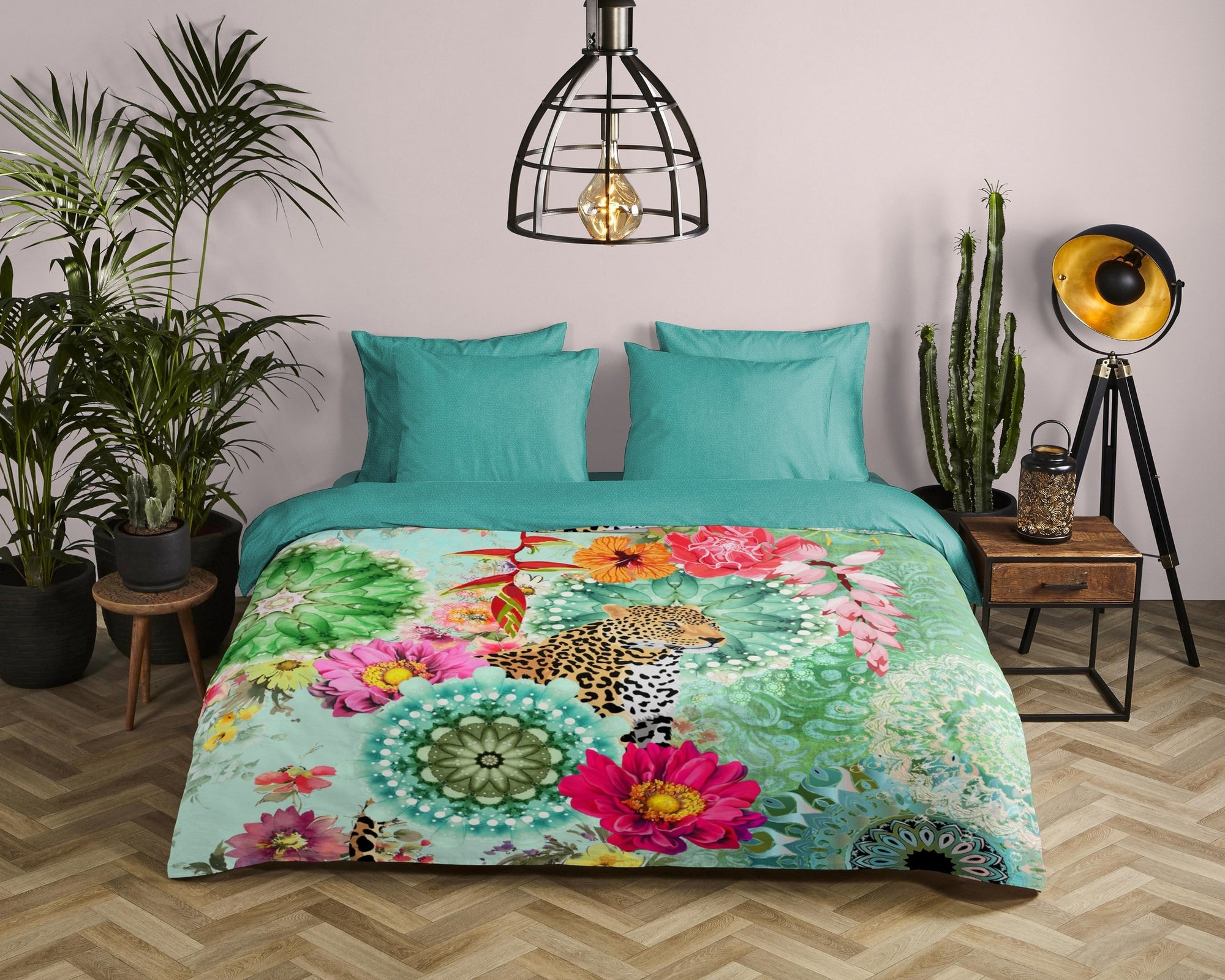 HiP dekbedovertrek Ximena - Katoensatijn