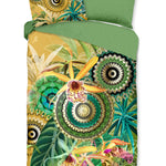 HiP dekbedovertrek Yissa - Groen - Katoen Satijn