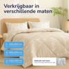 Decoware dekbed zonder overtrek incl. kussensloop Silhouette Leaves - zand - microvezel