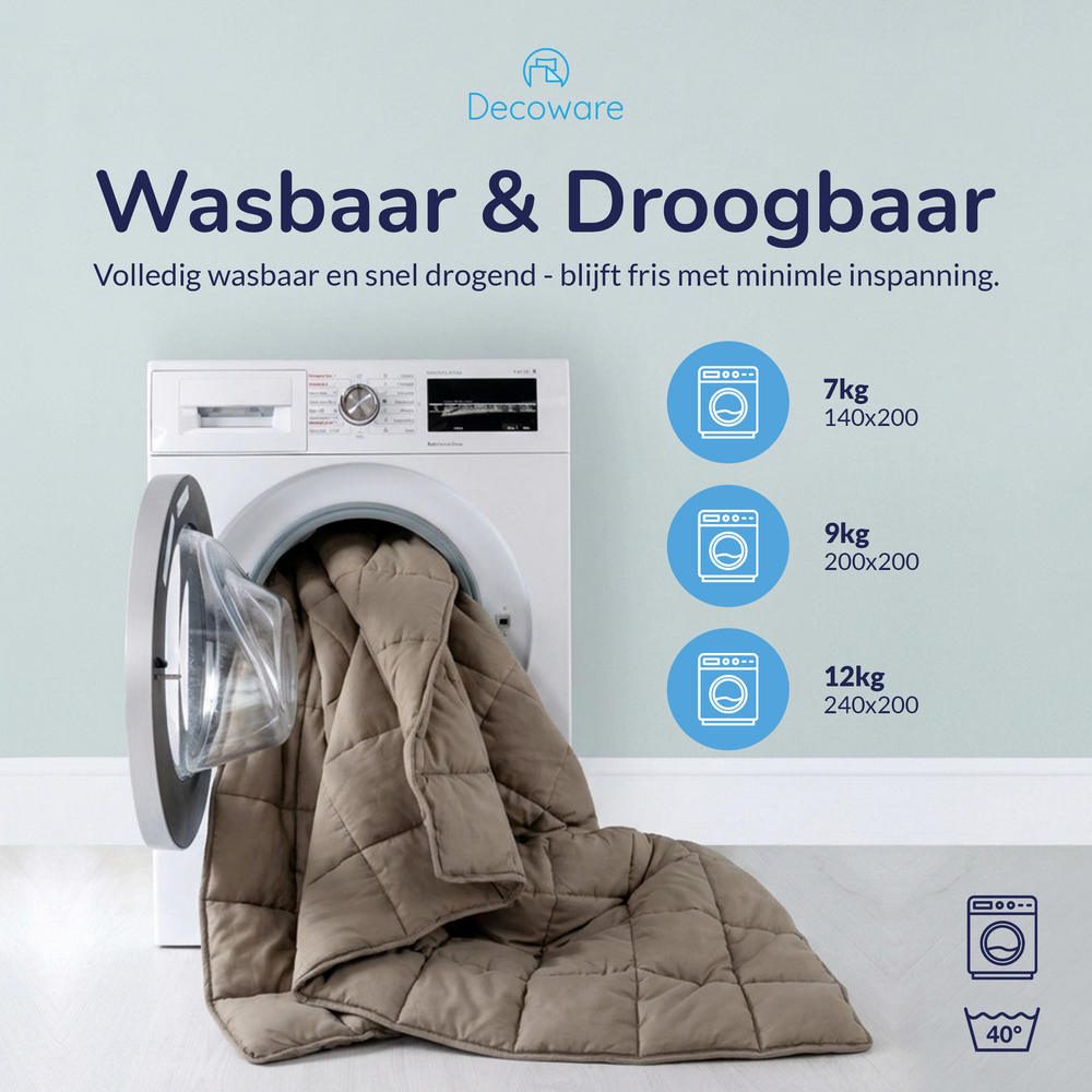 Decoware dekbed zonder overtrek incl. kussensloop Northern Stars - microvezel