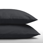 Kussensloop 60x70 cm (Per 2 st) - katoen - antraciet