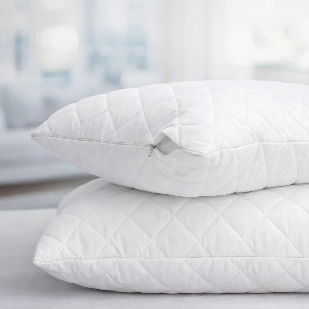 Kussenbeschermer met rits - vernieuwer - 60x70 cm - 2 stuks