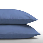 Kussensloop 60x70 cm (Per 2 st) - katoen - blauw