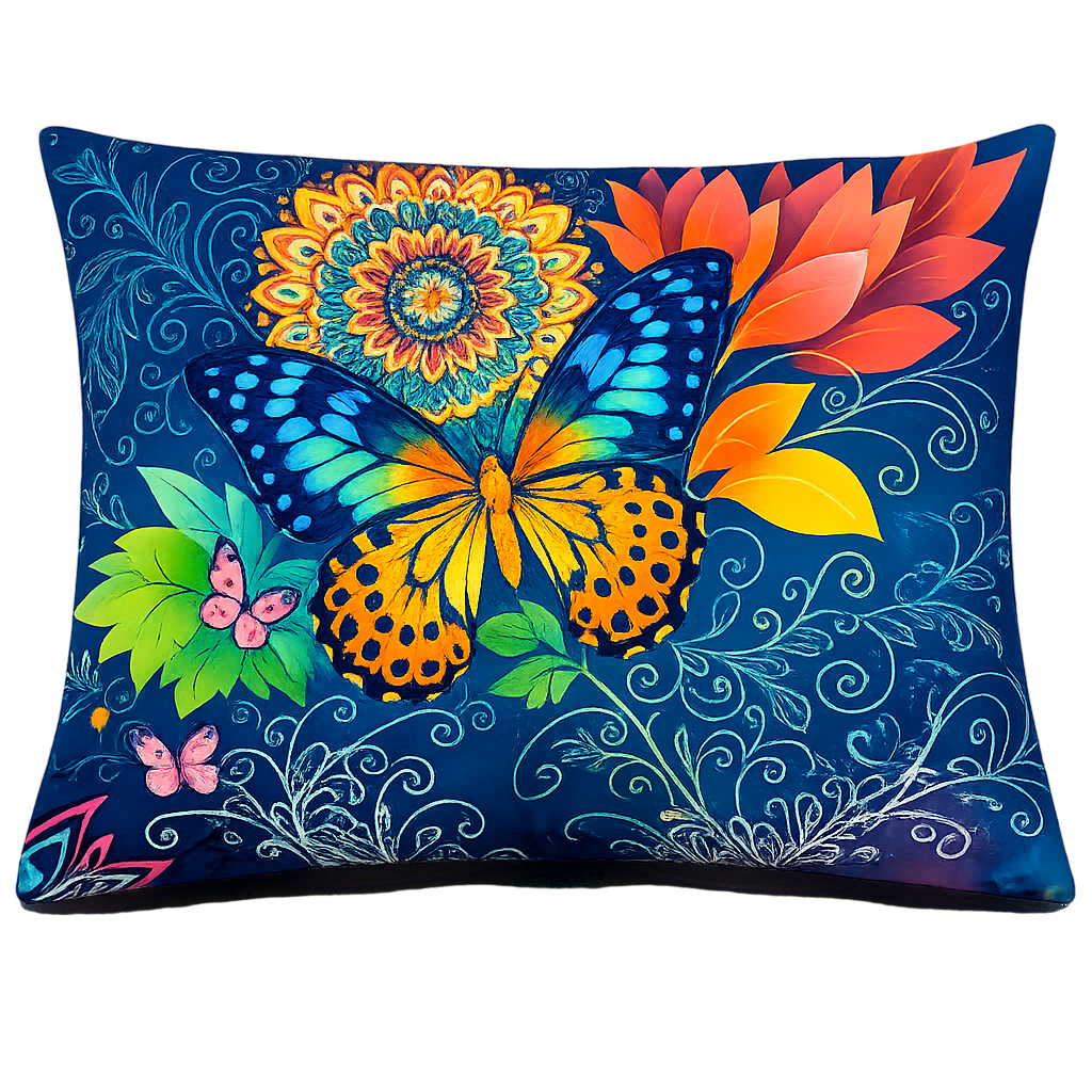 Kussensloop Butterfly Kingdom (Per 2 st.)