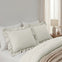 Sleeptime lazy kussenslopen ruffles - Gebroken wit - Per 2 stuks