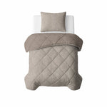Sleeptime Lazy dekbed zonder overtrek Solitude incl. kussensloop - Taupe