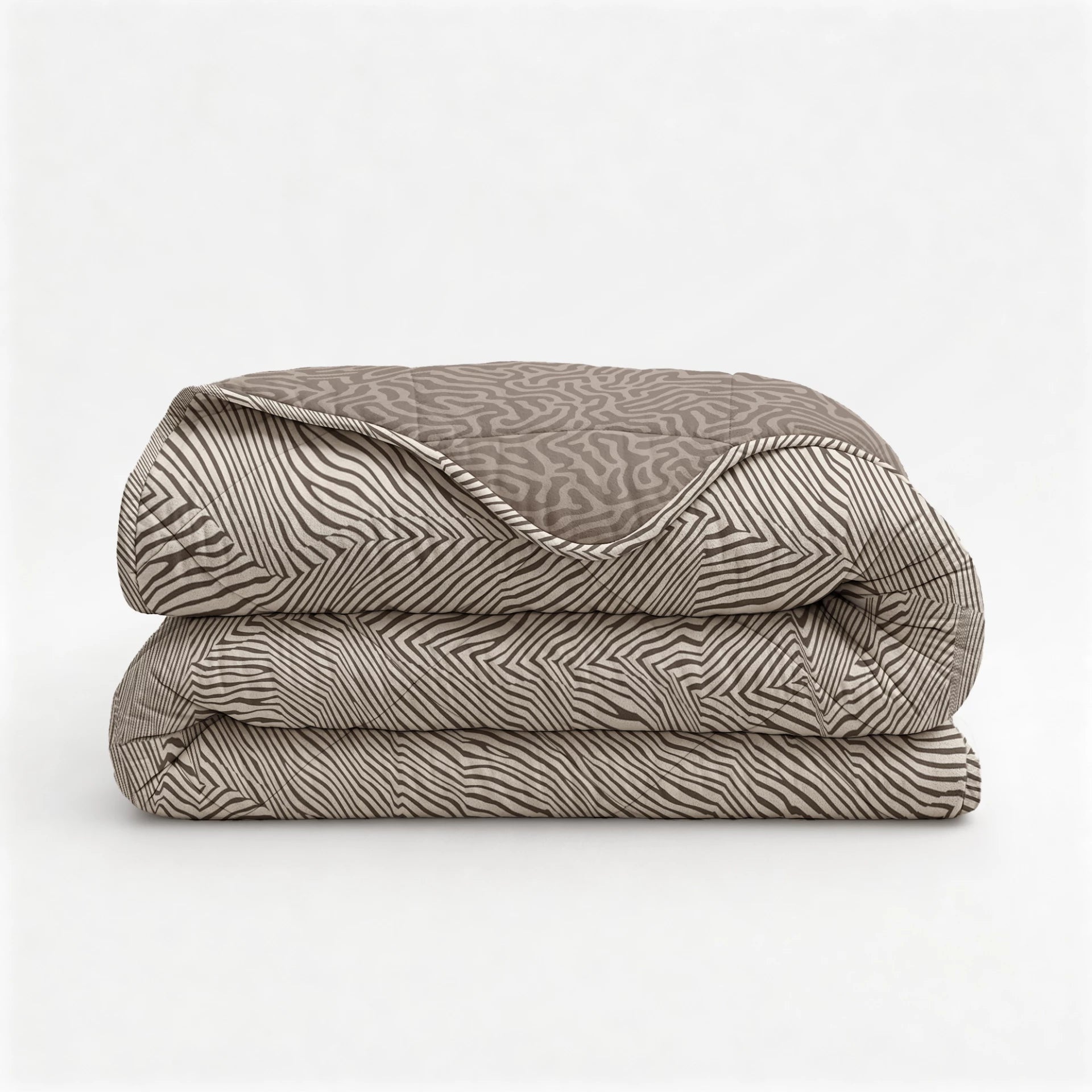 Sleeptime Lazy dekbed zonder overtrek Solitude incl. kussensloop - Taupe