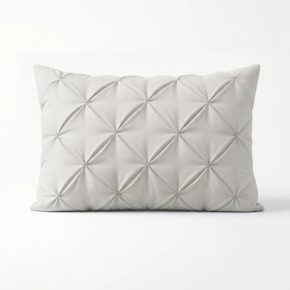 Microvezel Pintuck kussensloop 60x70 cm - Off-White - Per 2 stuks