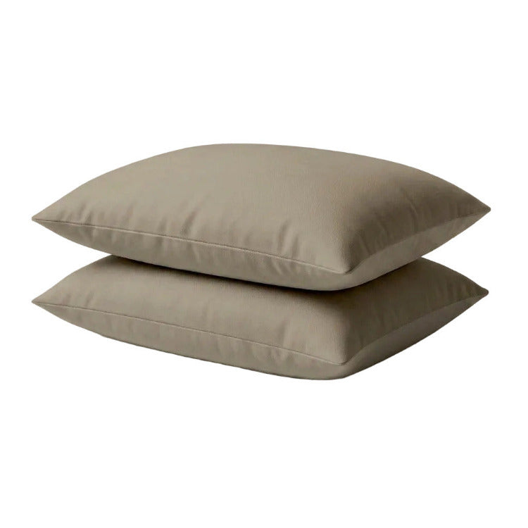Microvezel kussensloop 60x70 cm - Taupe - Per 2 stuks