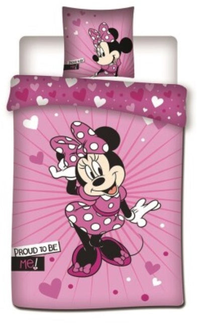 Minnie Mouse kinderdekbedovertrek Proud - microvezel