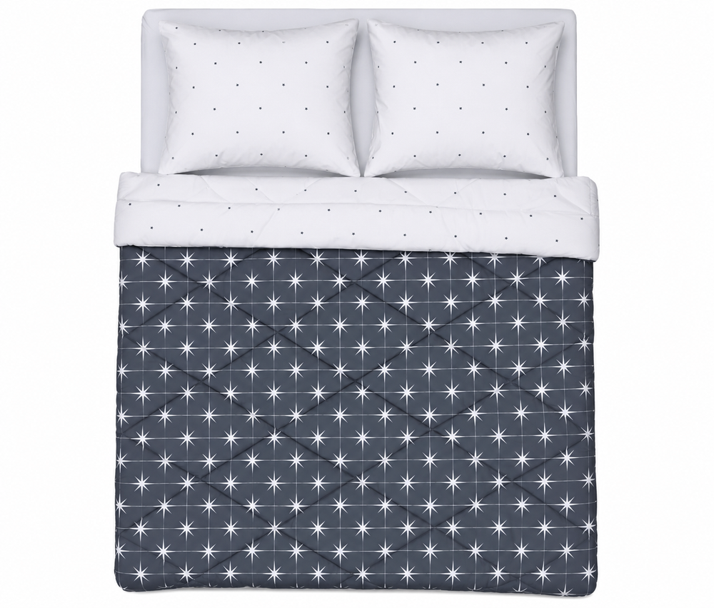 Decoware dekbed zonder overtrek incl. kussensloop Northern Stars - microvezel