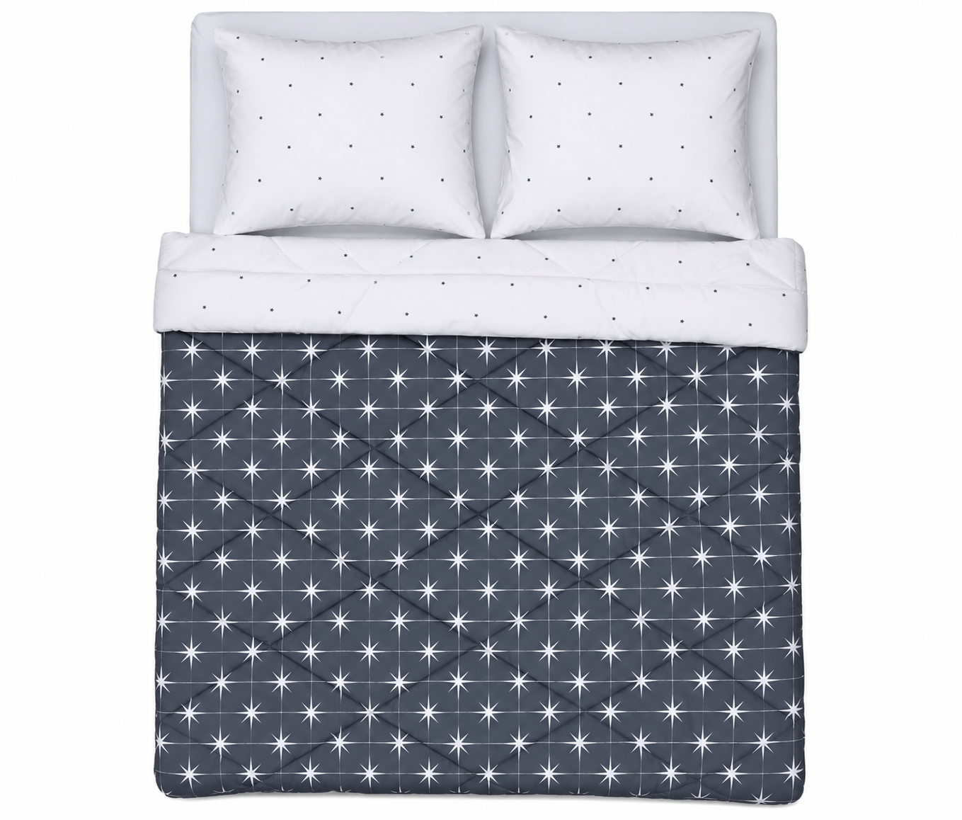Decoware dekbed zonder overtrek incl. kussensloop Northern Stars - microvezel