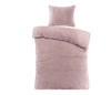 Papillon Teddy Fleece dekbedovertrek Billy - oud roze