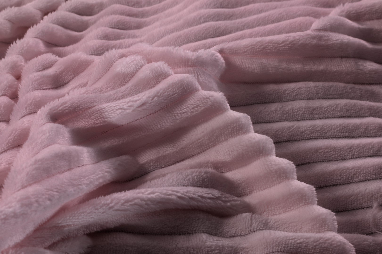 Papillon Teddy Rib Fleece dekbedovertrek Dorit - Roze