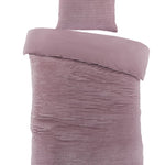 Papillon Teddy Rib Fleece dekbedovertrek Dorit - Roze