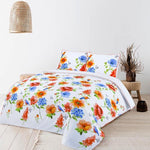 Papillon dekbedovertrek Fiona - Katoensatijn - 1-persoons (140x220 + 60x70cm)