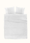 Papillon dekbedovertrek Parma - wit - katoen percale