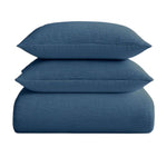 Decoware Easy dekbed zonder overtrek inclusief kussensloop - Mousseline - Petrol