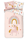 Good Morning peuter dekbedovertrek Unicorn love - katoen