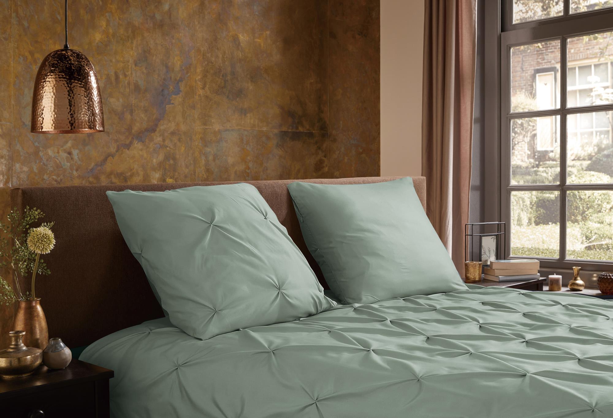 Pure dekbedovertrek Elegance - Light Sage - Microvezel